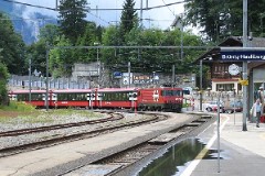 SBB CFF FFS, Brünigbahn, Brünigpass, 13. July 2004